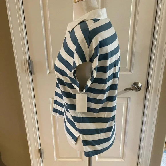 NWT Madewell cropped polo shirt-size small - Picture 6 of 7